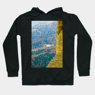 Maria Zell Chapel viewed from Burg Hohenzollern Castle Hoodie